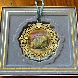 White House Historical ass. Ornament